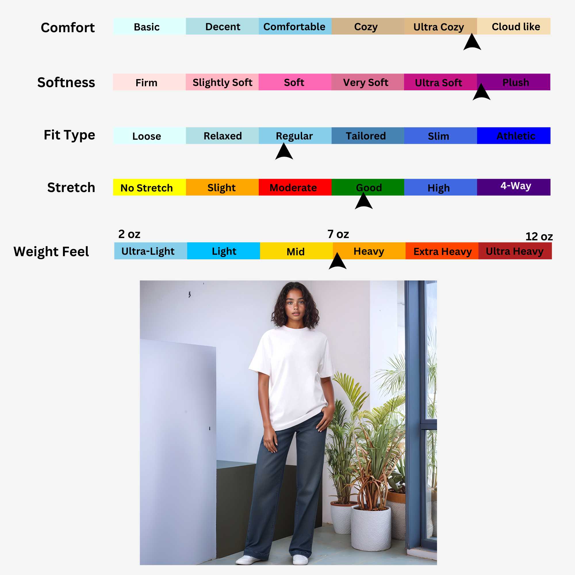 2-Pack Women’s Pima Cotton Tees | Soft, Luxurious Comfort - S / Black + White - www.upstandingapparel.com