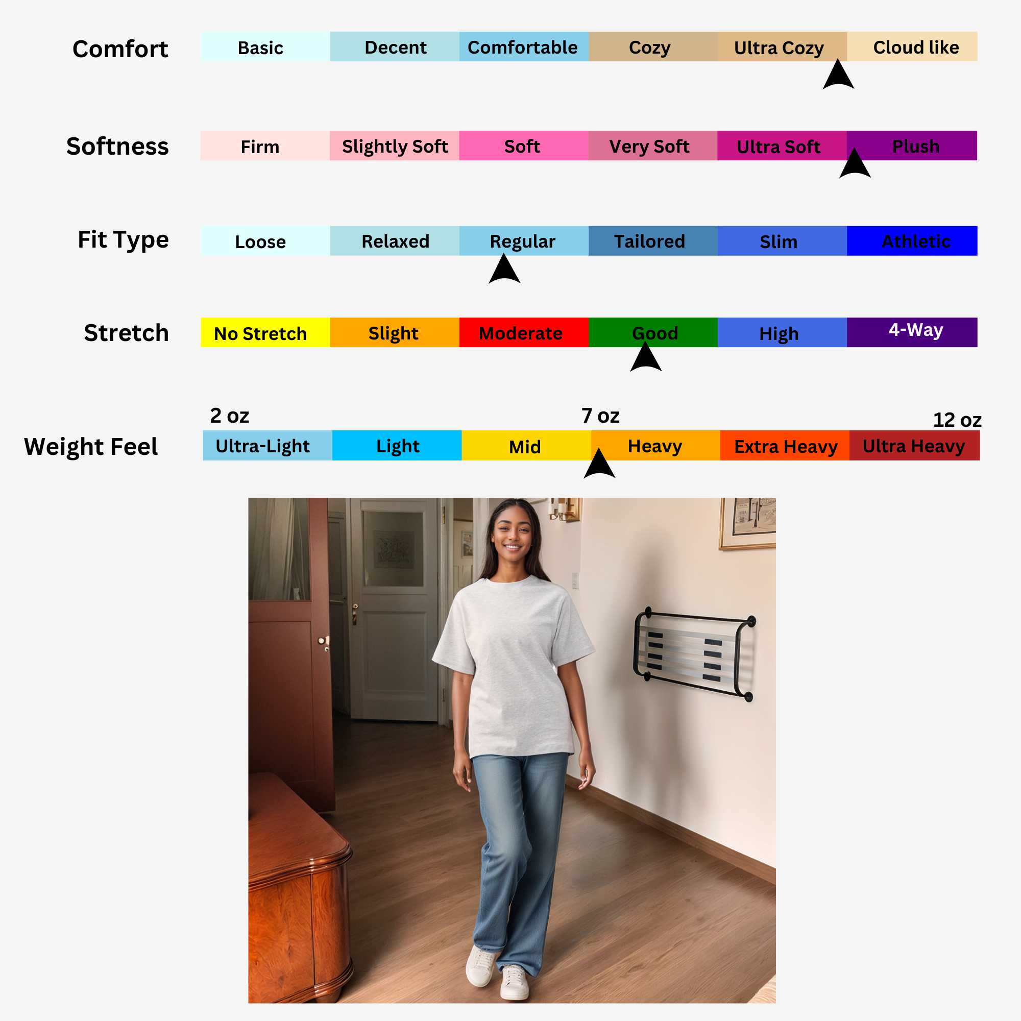 2-Pack Women’s Pima Cotton Tees | Soft, Luxurious Comfort - S / Black + White - www.upstandingapparel.com