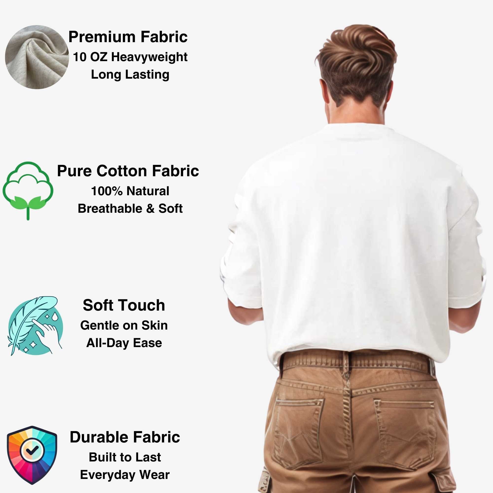 3-Pack Men's Tees | Premium Cotton | Breathable & Durable - S / Khaki + Dark Green + Brown - www.upstandingapparel.com