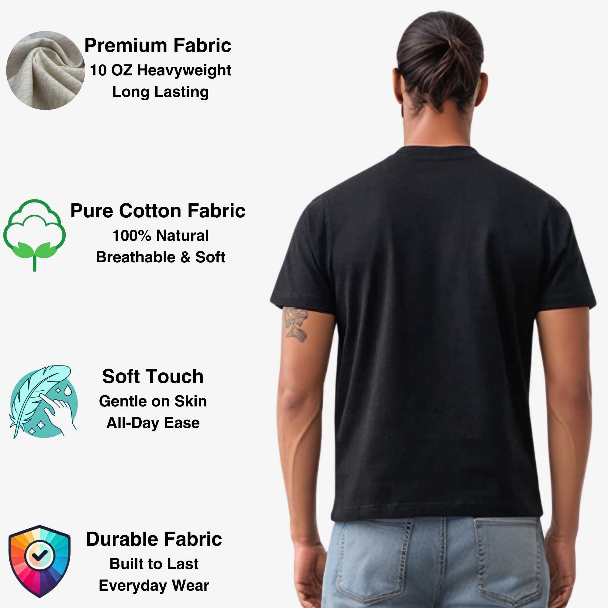 3-Pack Men's Tees | Premium Cotton | Breathable & Durable - S / Khaki + Dark Green + Brown - www.upstandingapparel.com
