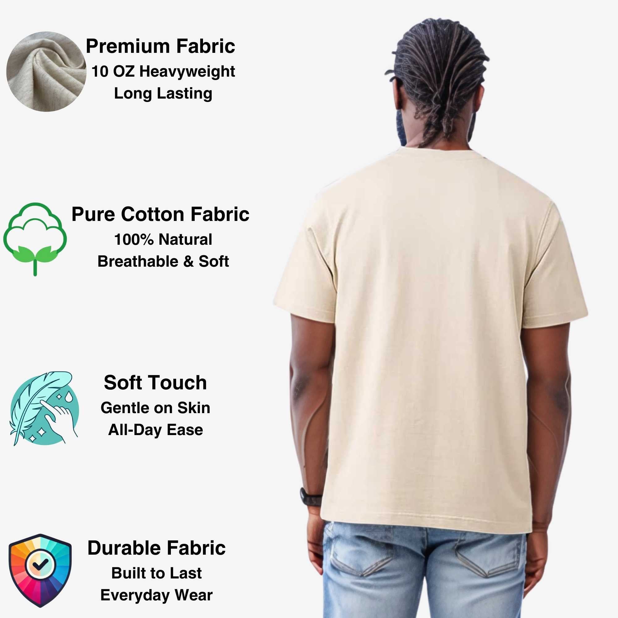 3-Pack Men's Tees | Premium Cotton | Breathable & Durable - S / Khaki + Dark Green + Brown - www.upstandingapparel.com