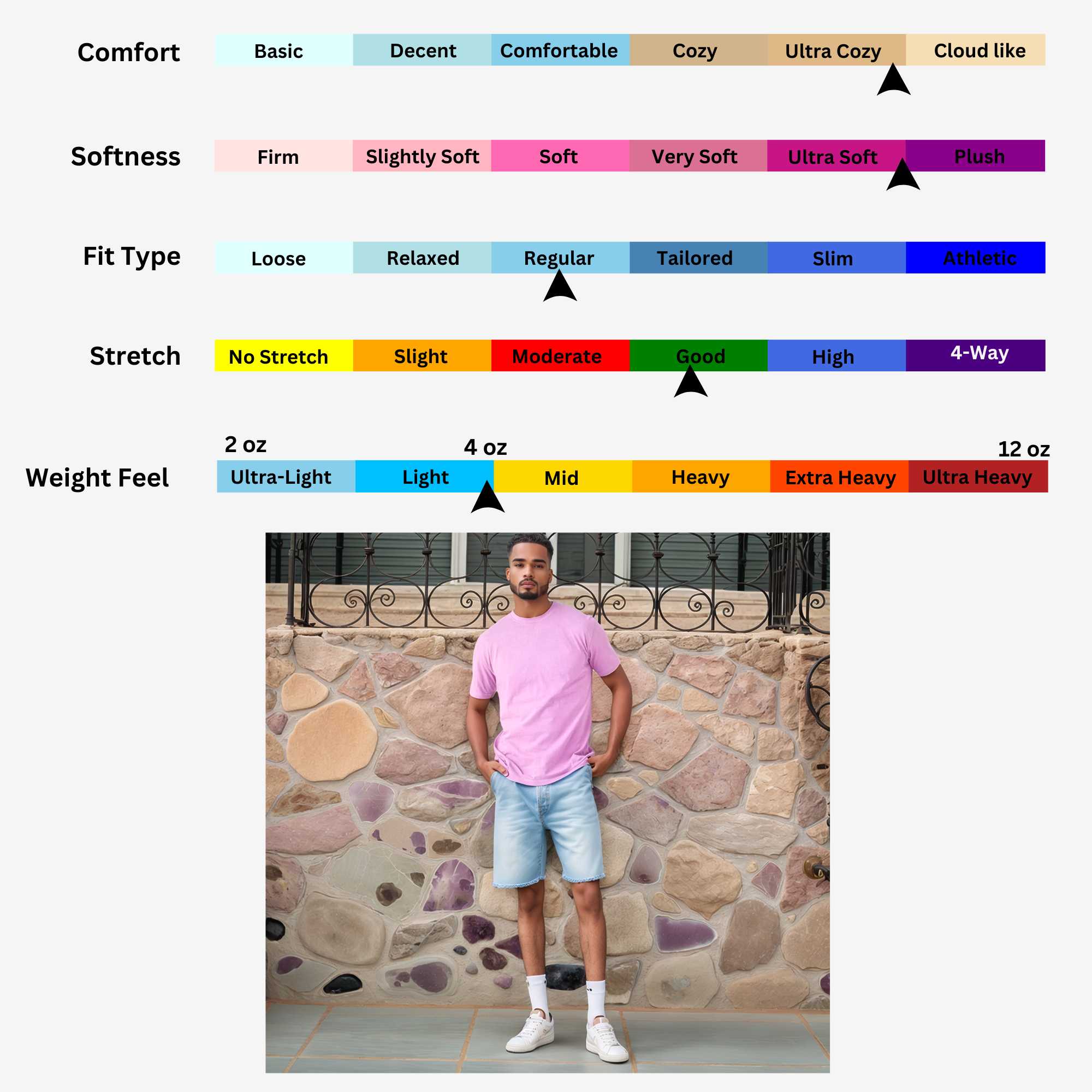 Classic Cotton T-Shirt for Men | Vibrant Spectrum Collection - XS / Hot Pink - www.upstandingapparel.com