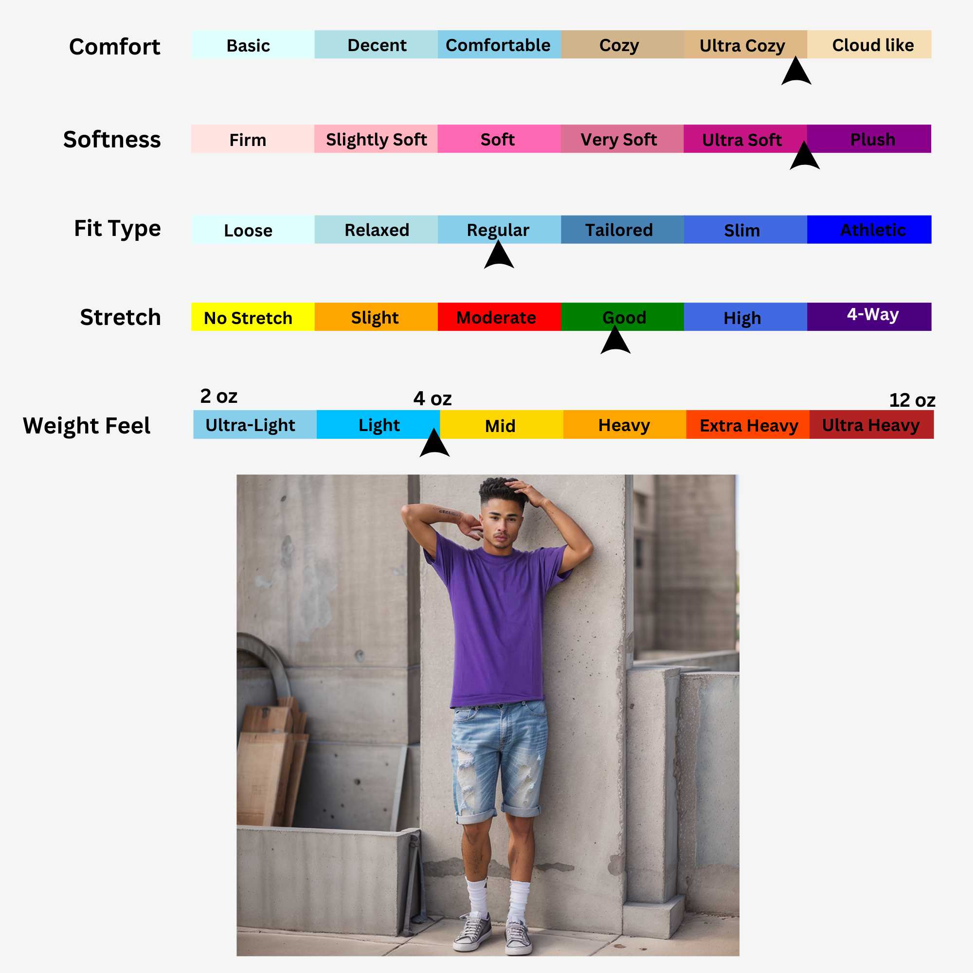 Classic Cotton T-Shirt for Men | Vibrant Spectrum Collection - XS / Hot Pink - www.upstandingapparel.com