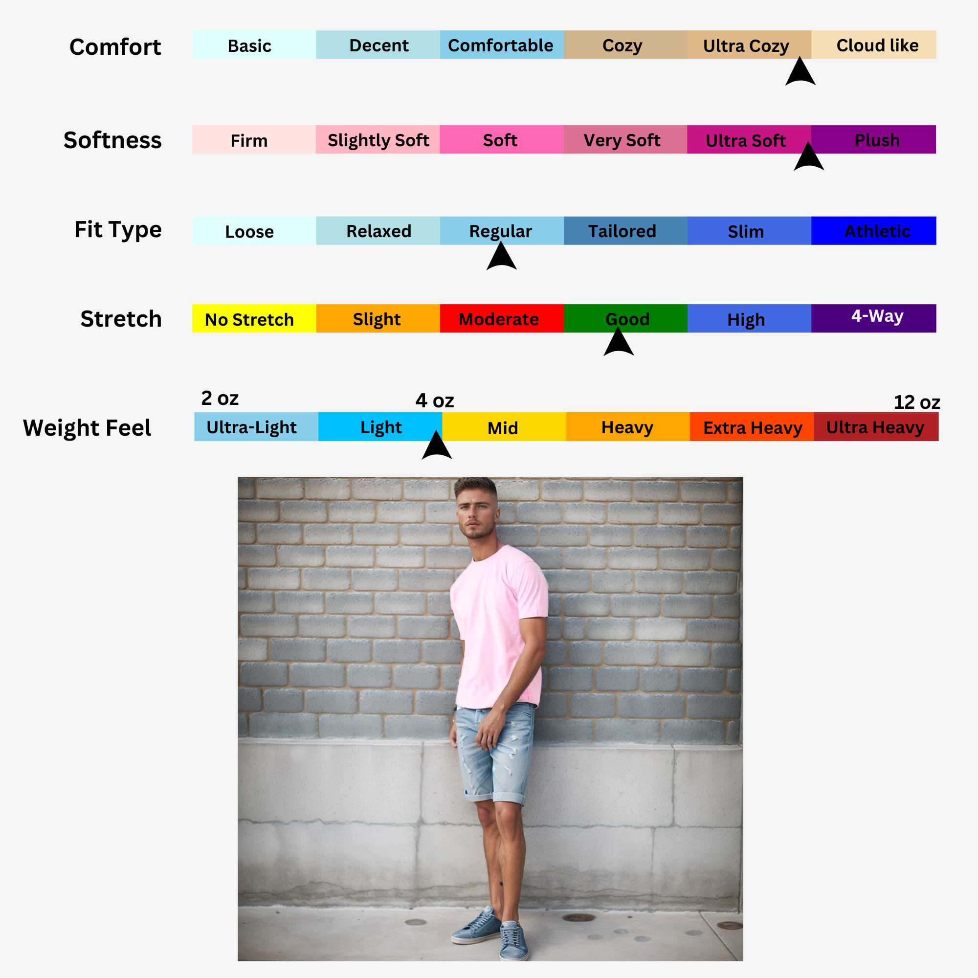 Classic Cotton T-Shirt for Men | Vibrant Spectrum Collection - XS / Hot Pink - www.upstandingapparel.com