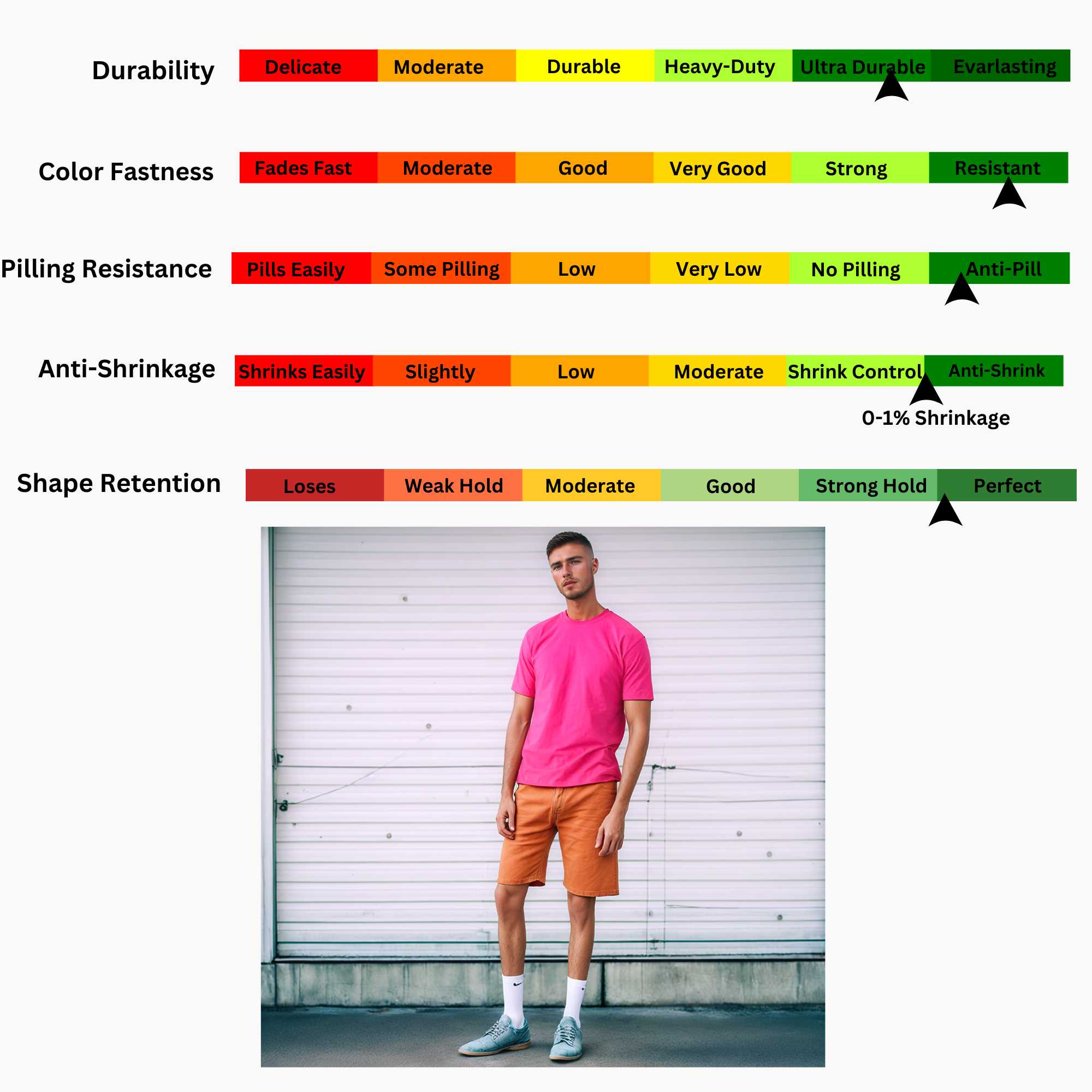 Classic Cotton T-Shirt for Men | Vibrant Spectrum Collection - XS / Hot Pink - www.upstandingapparel.com