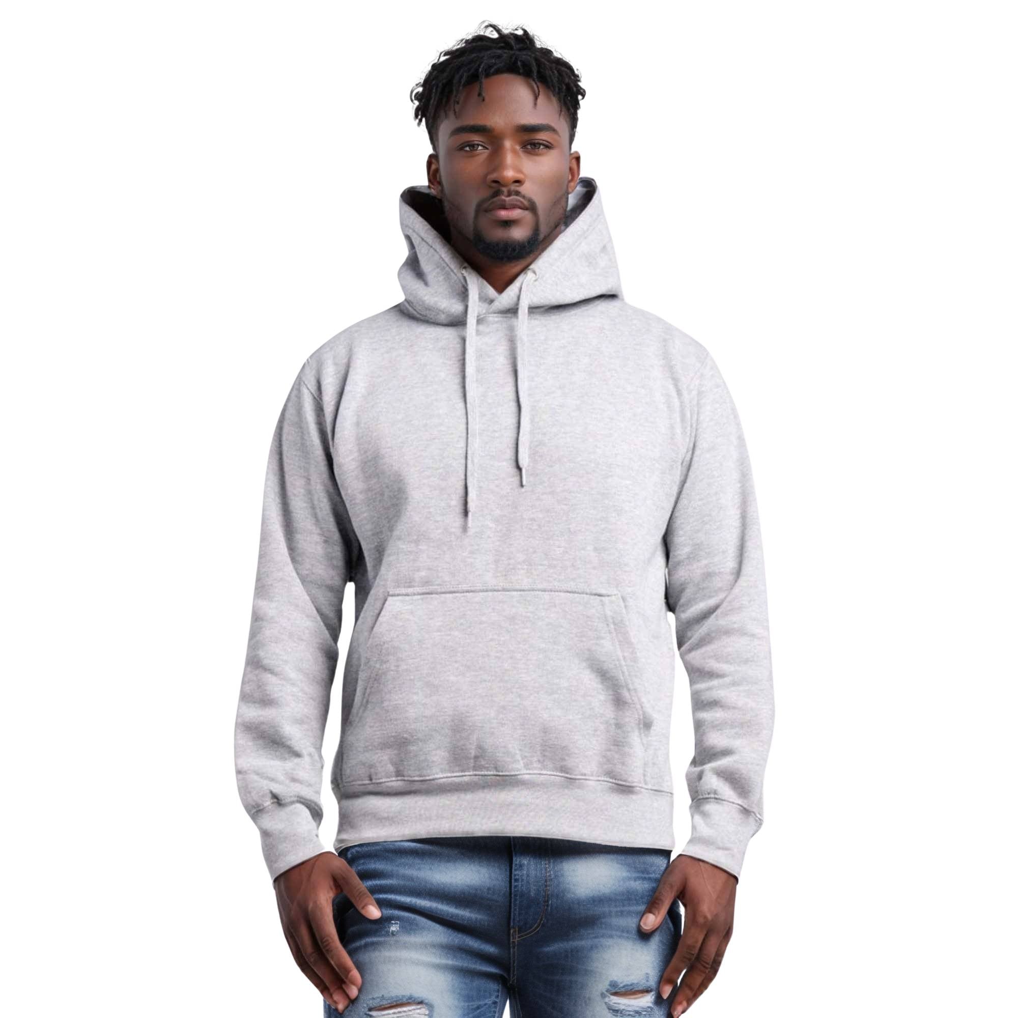 Men’s Fleece Hoodie – Classic Colors, Soft Cotton Blend & Everyday Comfort