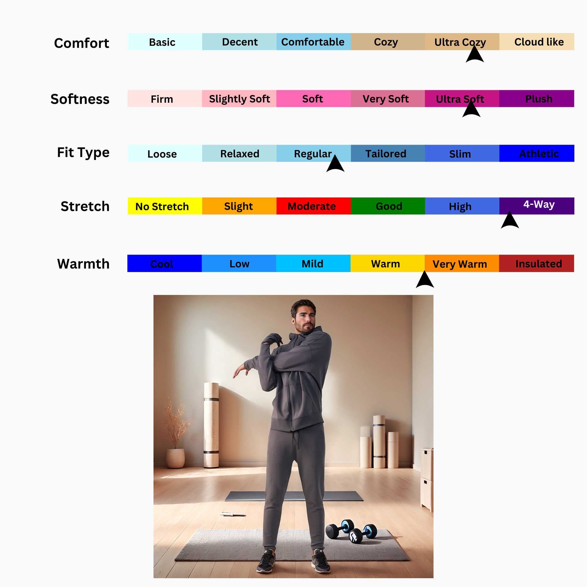Men’s Athleisure Tracksuit | Versatile Performance Flex - S / Dark Gray - www.upstandingapparel.com