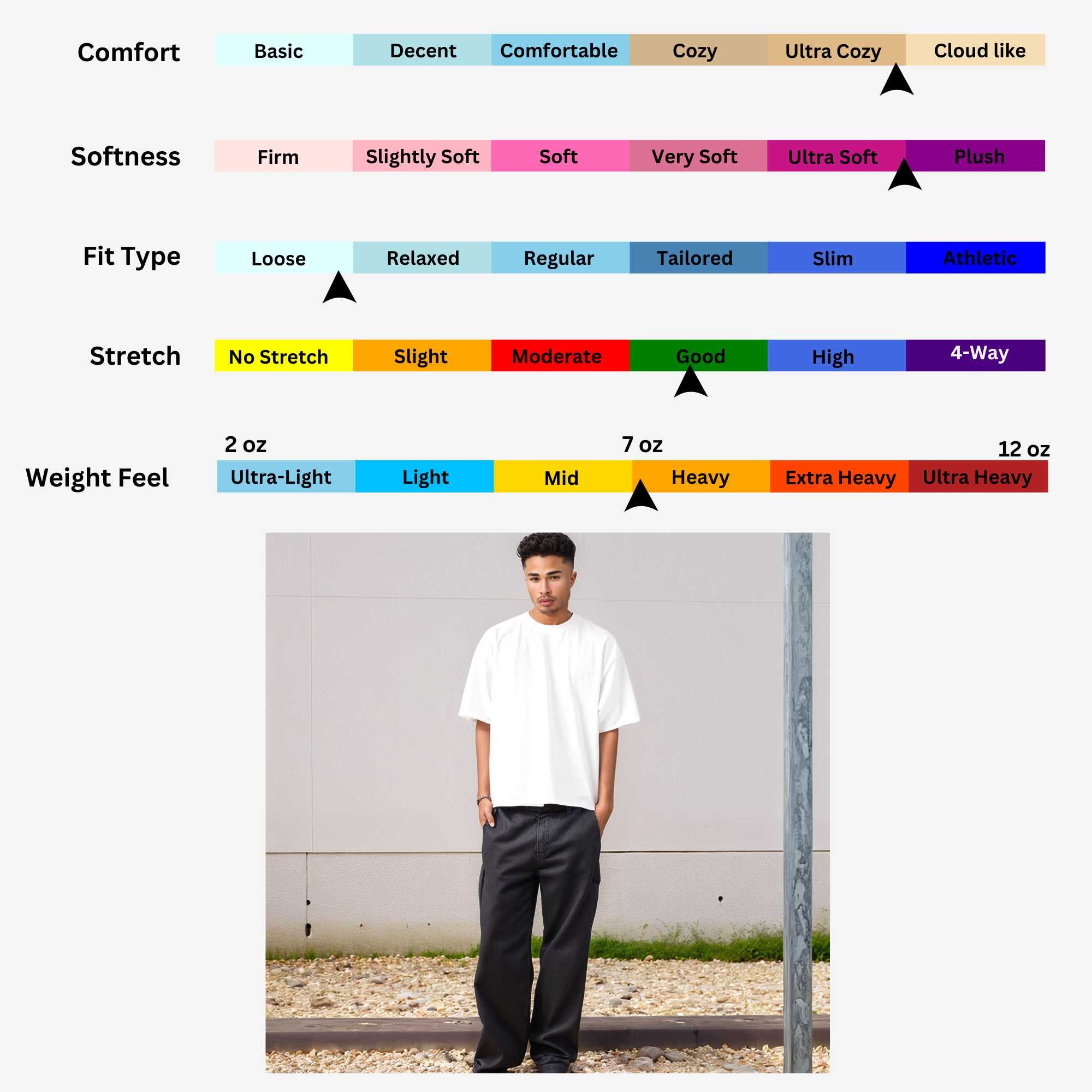 Men's Oversized Cotton Cropped T-Shirt | Streetwear Vibe - S / White - www.upstandingapparel.com