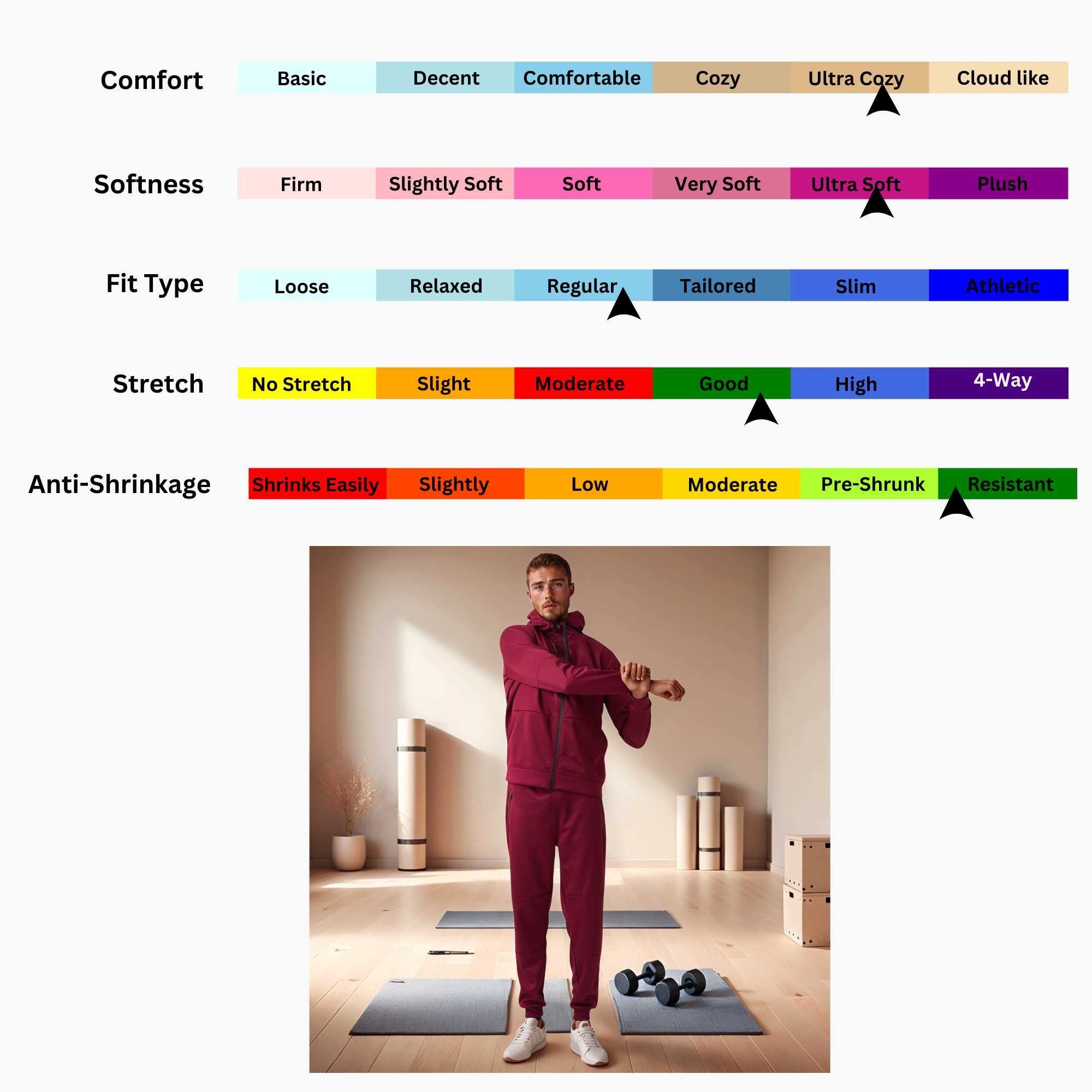 Men's Performance Tracksuit | Breathable & Moisture-Wicking - S / Navy - www.upstandingapparel.com