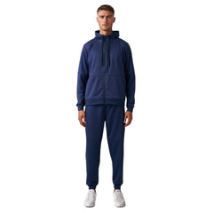 Men's Performance Tracksuit | Breathable & Moisture-Wicking - S / Navy - www.upstandingapparel.com