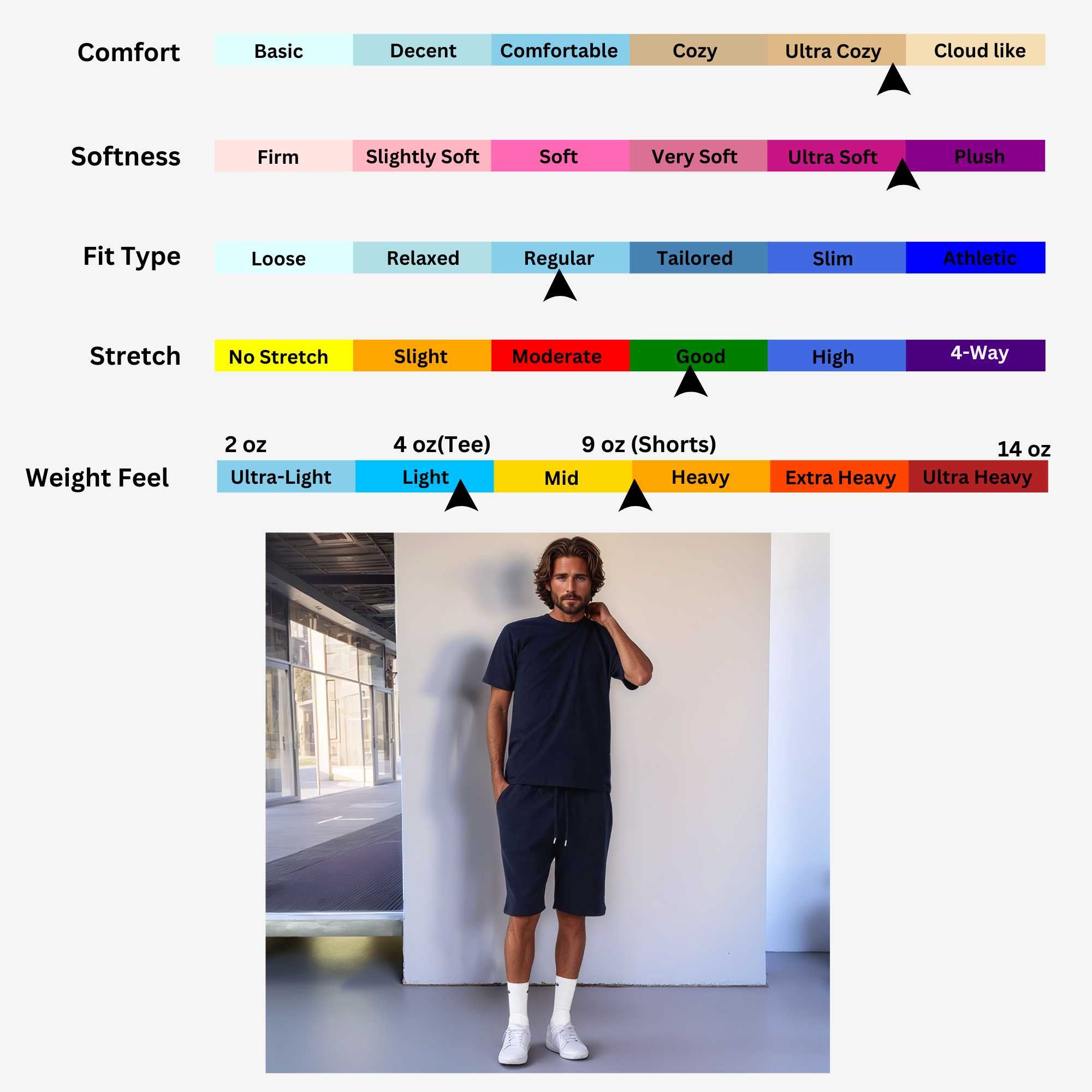 Men's T-Shirt & Sweatshorts Set | Classic Comfort Collection - XS / Black - www.upstandingapparel.com