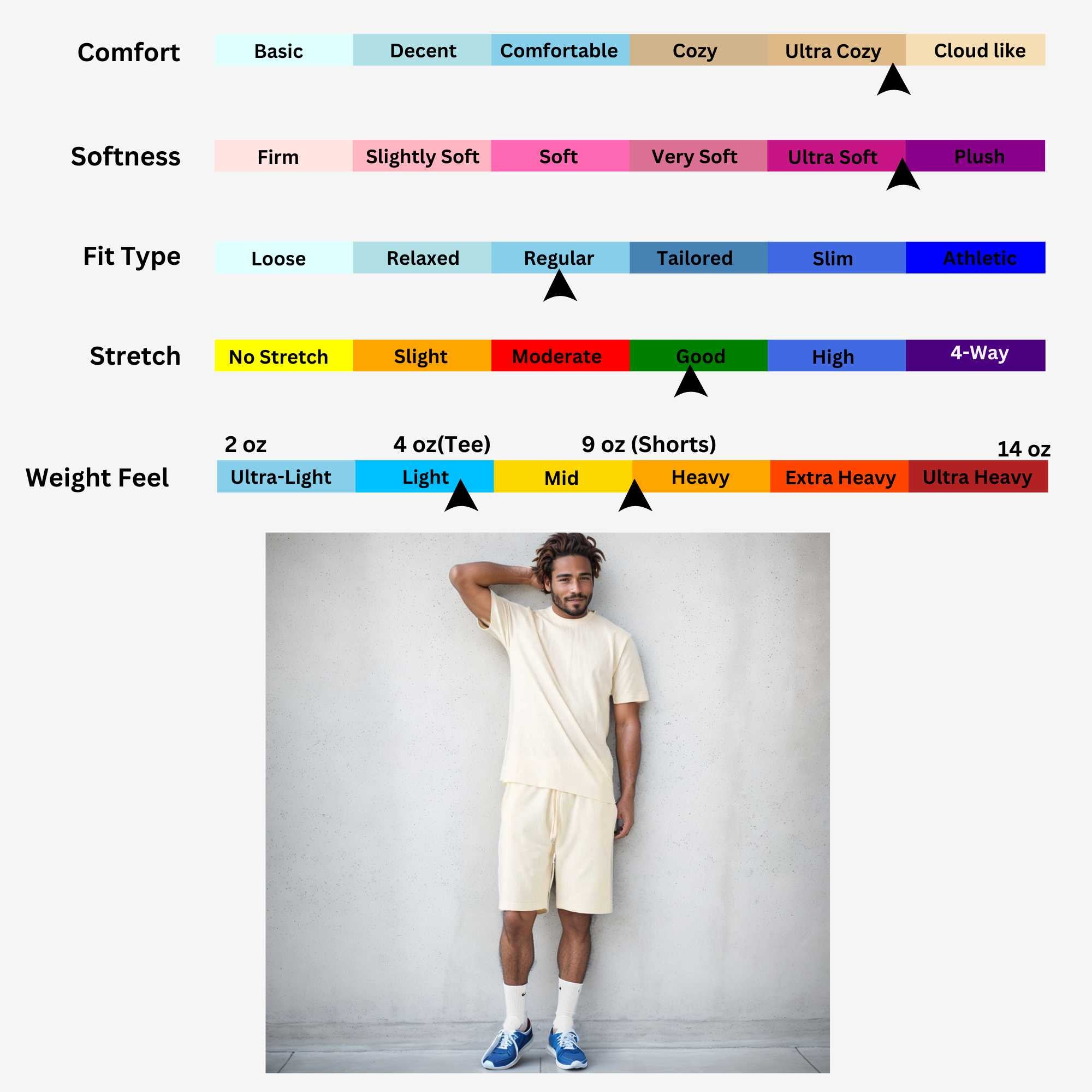 Men's T-Shirt & Sweatshorts Set | Classic Comfort Collection - XS / Black - www.upstandingapparel.com