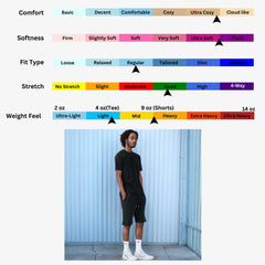 Men's T-Shirt & Sweatshorts Set | Classic Comfort Collection - XS / Black - www.upstandingapparel.com