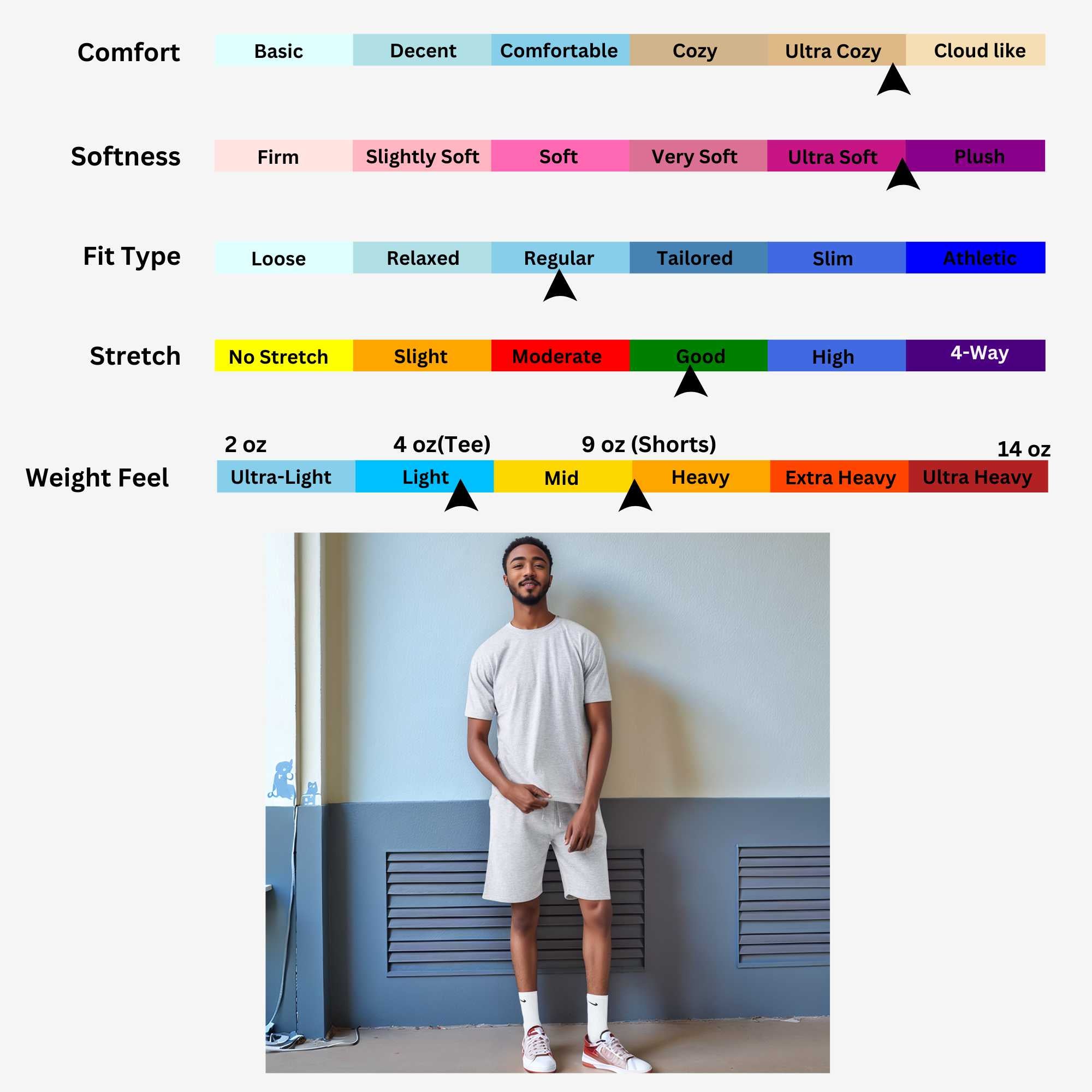 Men's T-Shirt & Sweatshorts Set | Classic Comfort Collection - XS / Black - www.upstandingapparel.com
