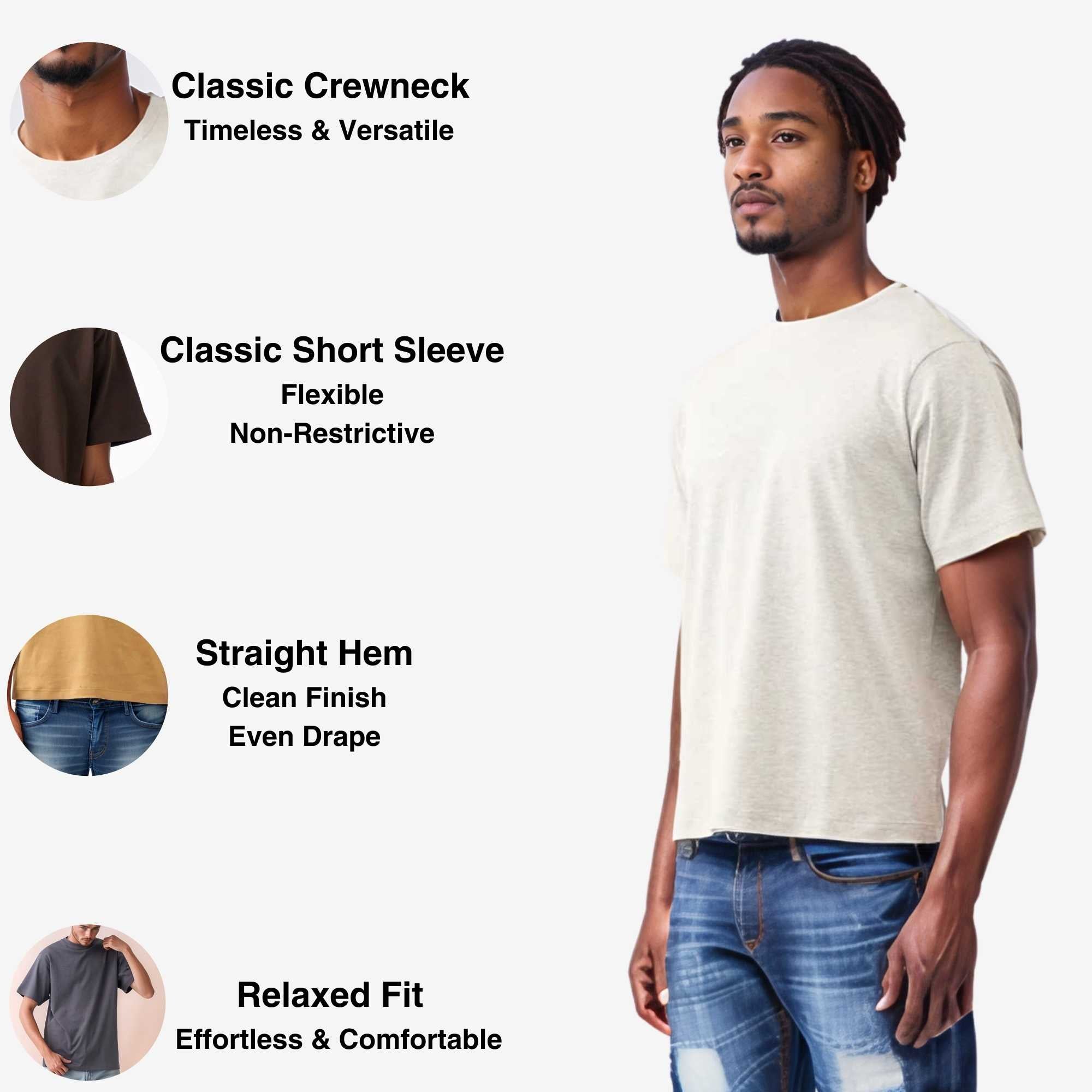 Ultra-Soft Men's Pima Cotton T-Shirt | Luxury Classic Tee - S / Black - www.upstandingapparel.com