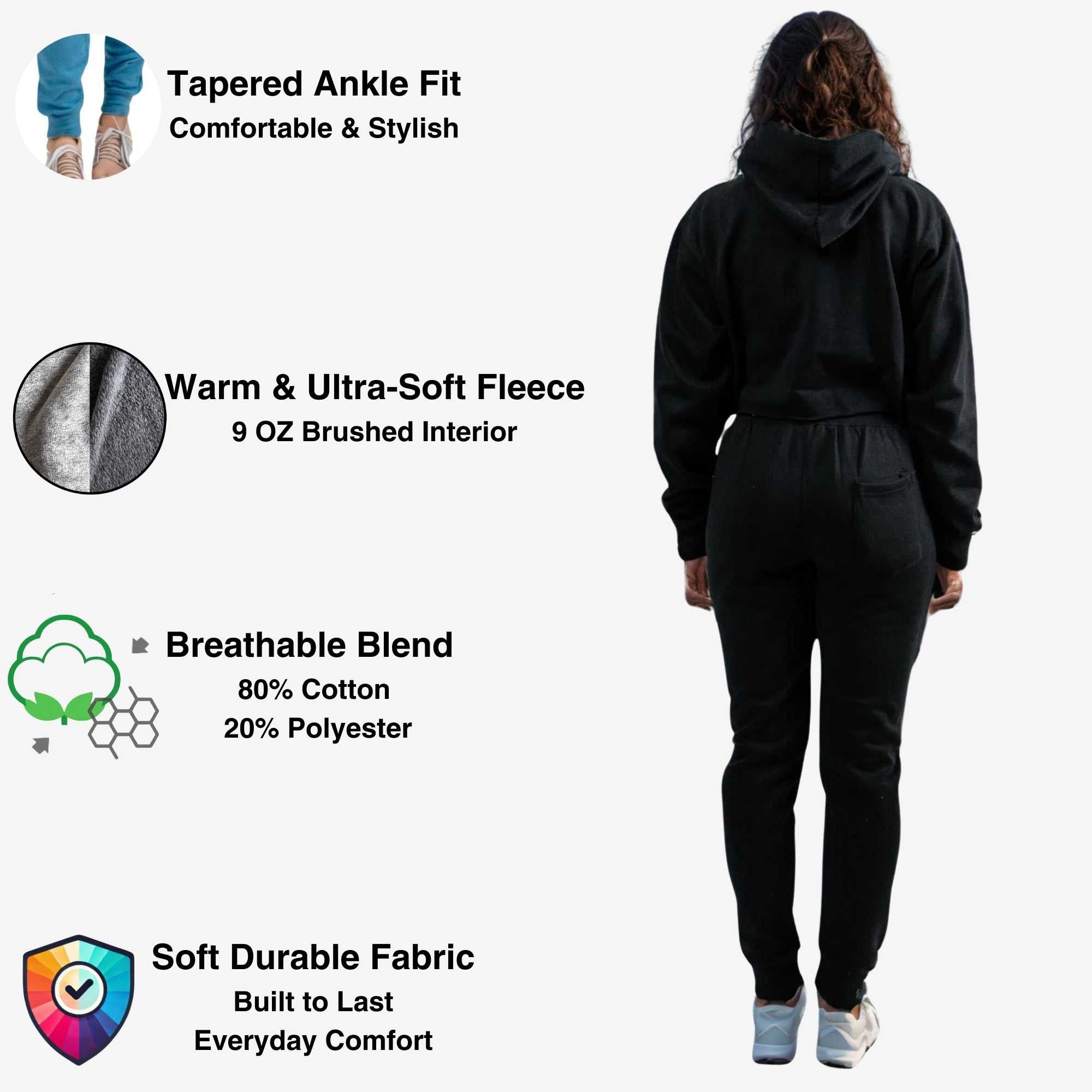 Women's Cropped Hoodie Sweatsuit | Timeless & Cozy Essentials - XS / Camo - www.upstandingapparel.com