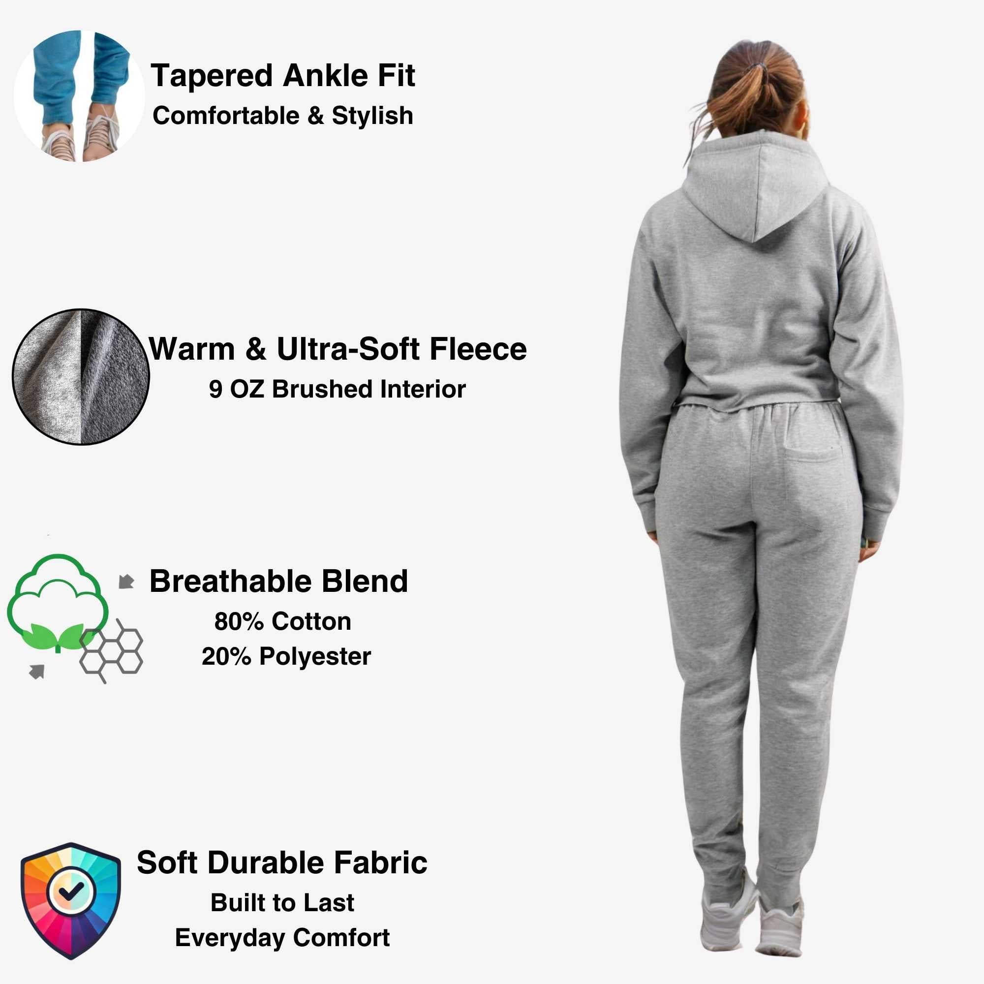 Women's Cropped Hoodie Sweatsuit | Timeless & Cozy Essentials - XS / Camo - www.upstandingapparel.com