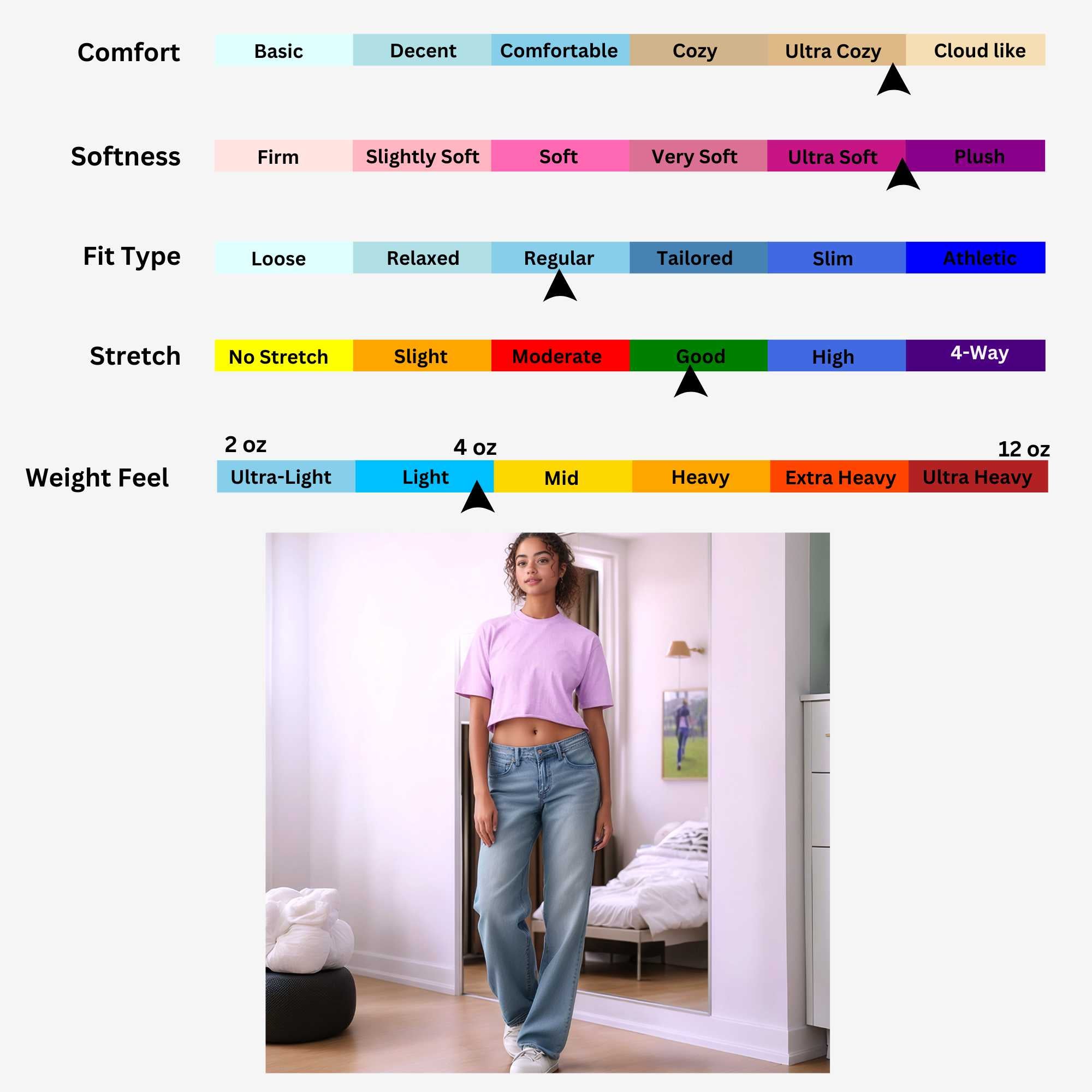 Women's Cropped T-shirt | Bold & Playful | Vibrant Energy - XS / Purple - www.upstandingapparel.com