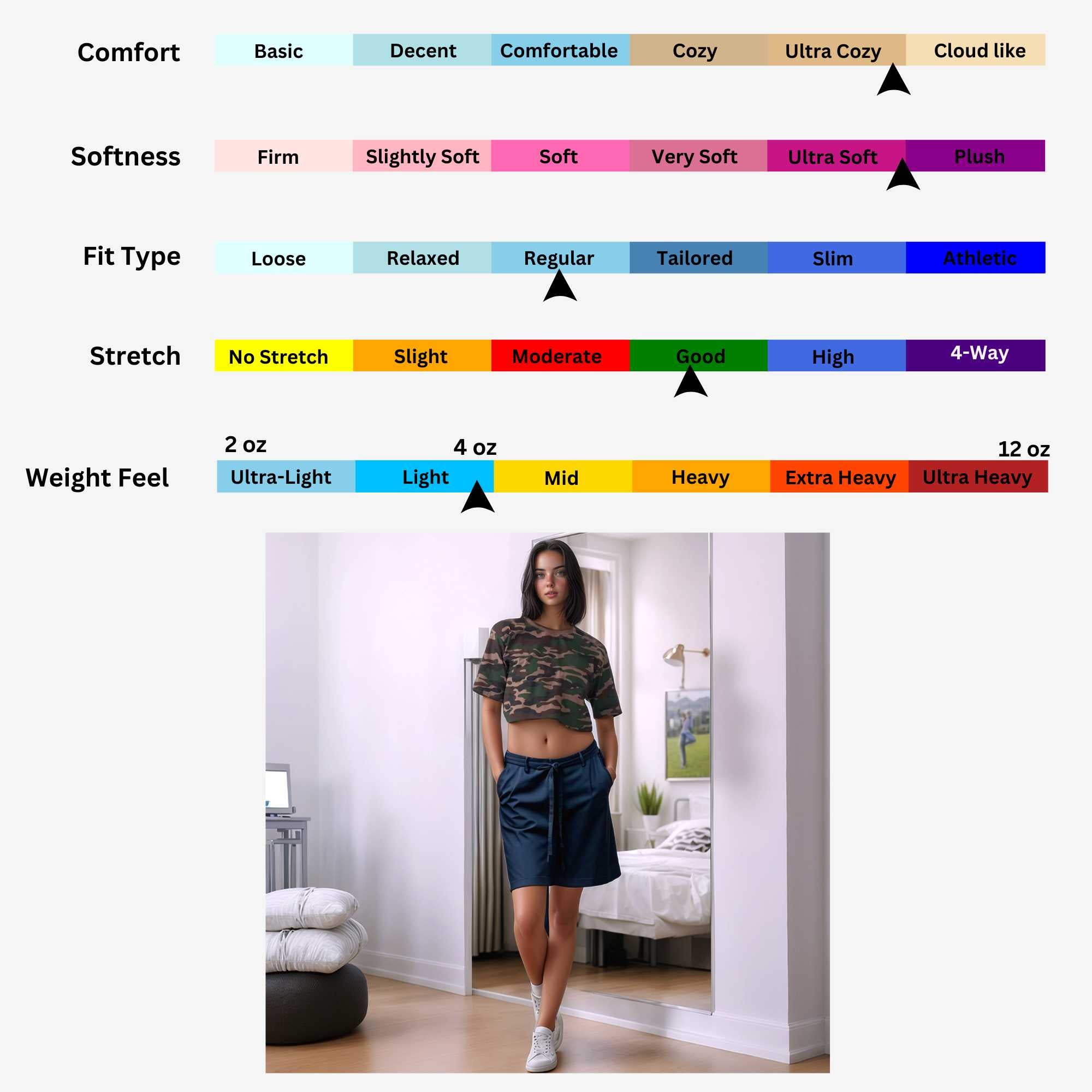 Women's Cropped T-shirt | Versatile & Classic Naturals Collection - XS / Black - www.upstandingapparel.com