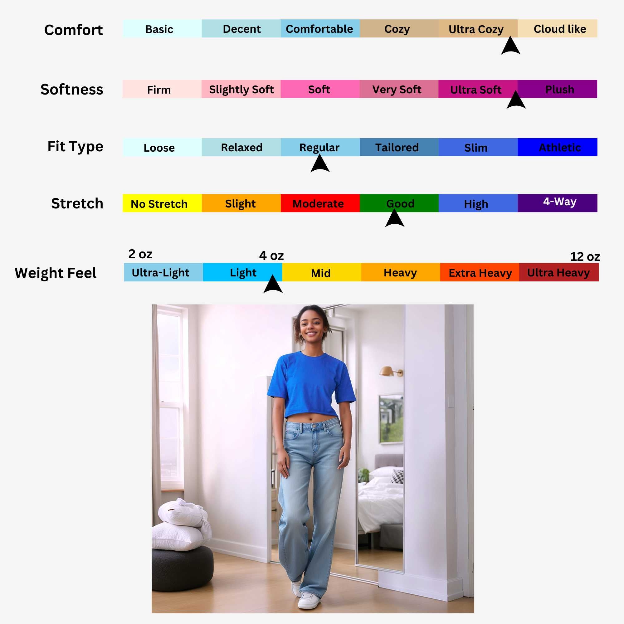 Women's Cropped T-shirt | Versatile & Classic Naturals Collection - XS / Black - www.upstandingapparel.com