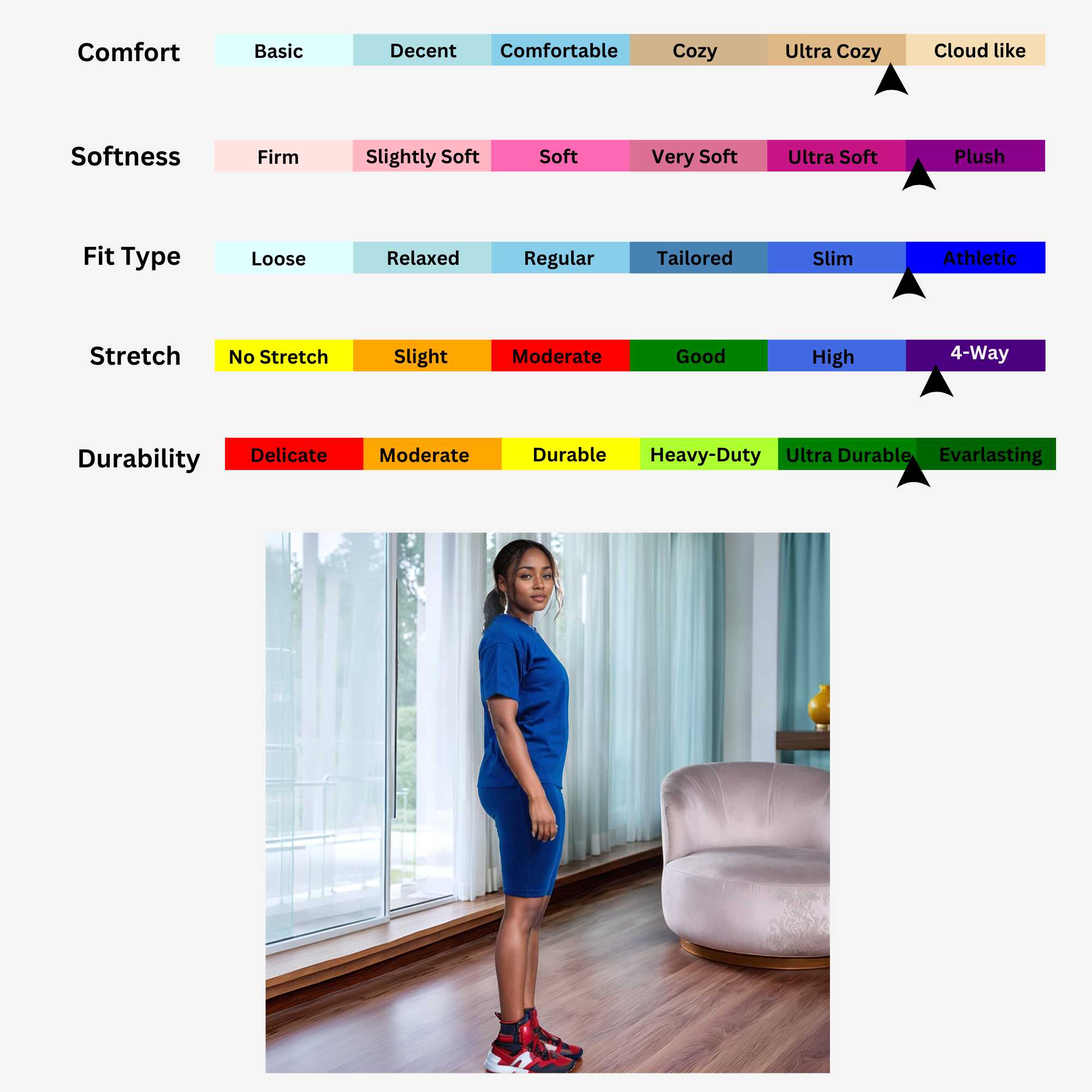 Women's T-Shirt & Biker Short Set | High-Waist, Flexible Fit - XS / Red - www.upstandingapparel.com