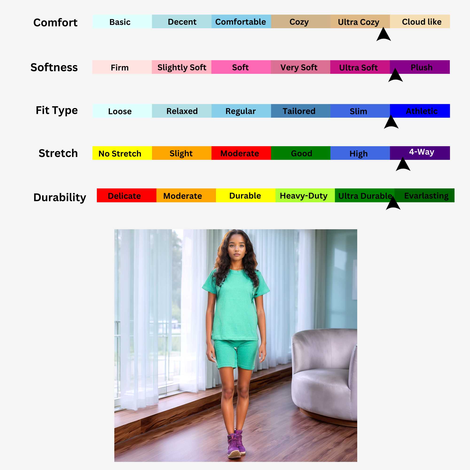 Women's T-Shirt & Biker Short Set | High-Waist, Flexible Fit - XS / Red - www.upstandingapparel.com