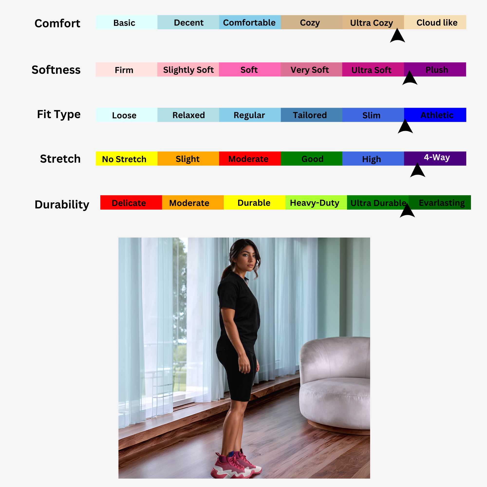 Women's T-Shirt & Biker Short Set | High-Waist, Flexible Fit - XS / Red - www.upstandingapparel.com