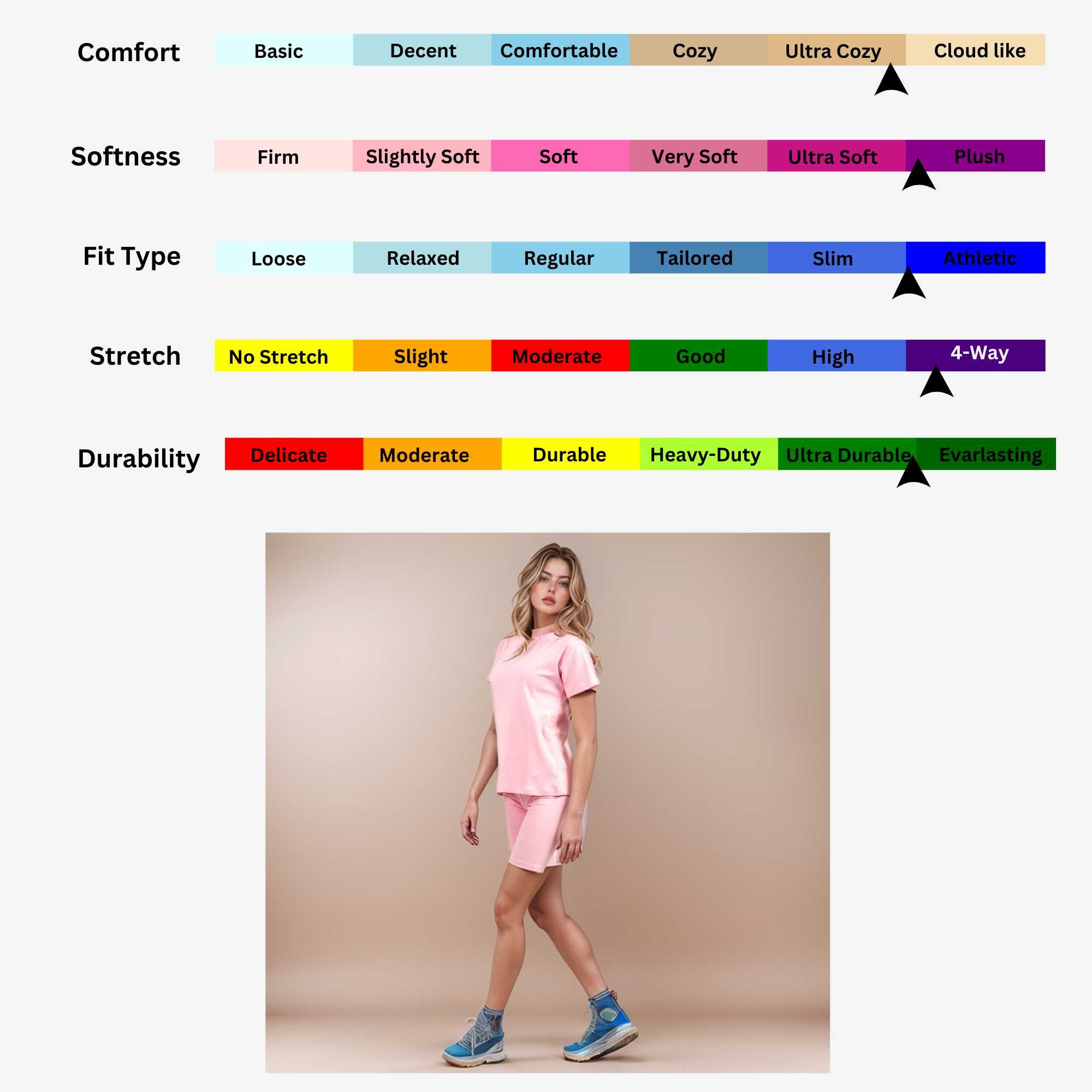 Women's T-Shirt & Biker Short Set | High-Waist, Flexible Fit - XS / Red - www.upstandingapparel.com