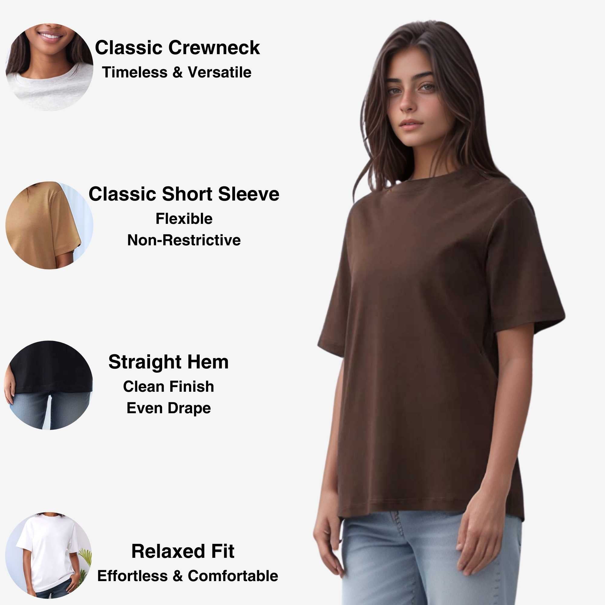 Women’s Ultra Soft Pima Cotton T-Shirt | Luxurious Comfort - S / Camel - www.upstandingapparel.com