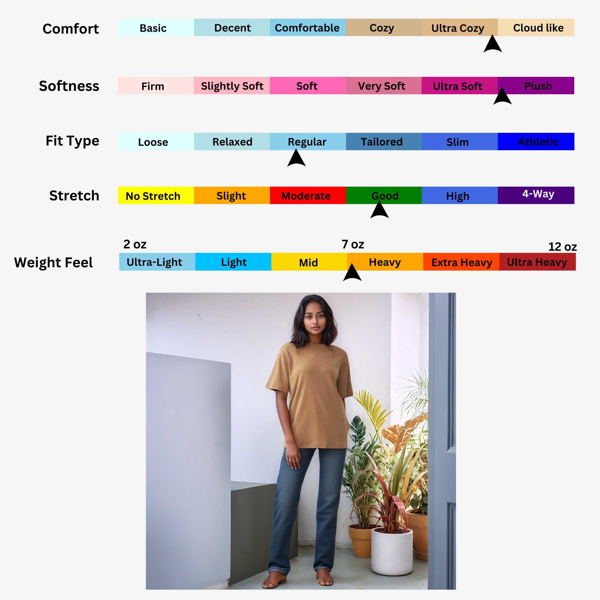 Women’s Ultra Soft Pima Cotton T-Shirt | Luxurious Comfort - S / Camel - www.upstandingapparel.com
