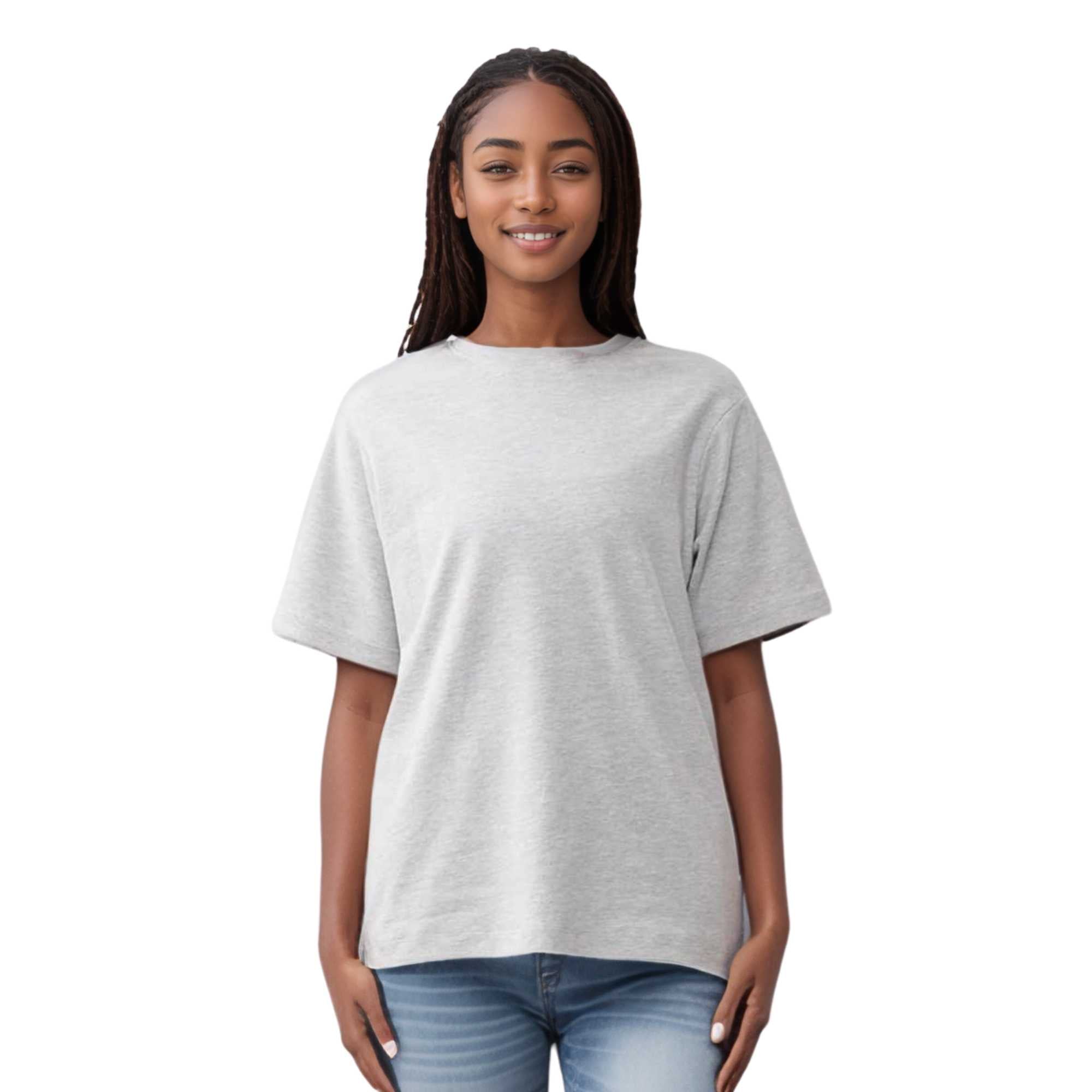 Women’s Ultra Soft Pima Cotton T-Shirt | Luxurious Comfort - S / Gray - www.upstandingapparel.com